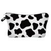 Fashion Make Up Toiletry Bag Portable Cow Print Makeup Case Multifunctional Zipper Organizer for Vacation Camping Party 1