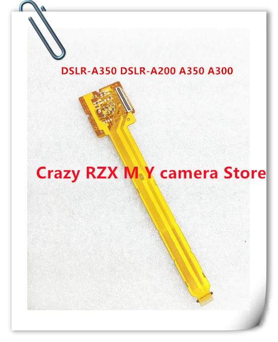 

1PCS Repair Parts For Sony DSLR-A350 DSLR-A200 A350 A300 LCD Screen to Main Board Flex Cable (Auo version)