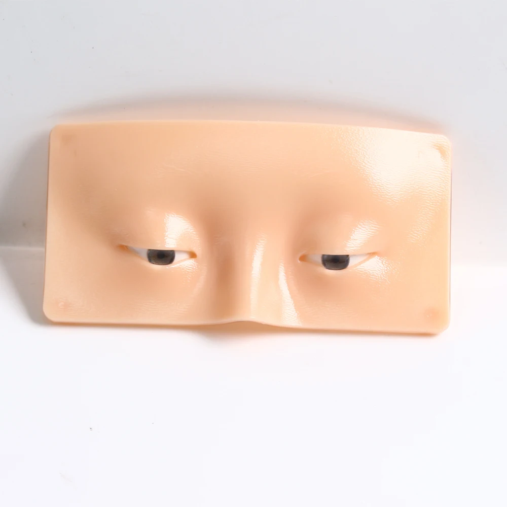 5D Eye Eyebrow Makeup Practice Board Silicone Pad