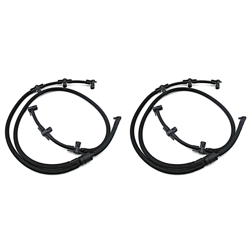 

2X For A8 A4 A6 4F C6 3.0 TDI Fuel Return Line Hose Pipe Crude Oil Injector Hose Leak Line 059130218AS 059130218AM