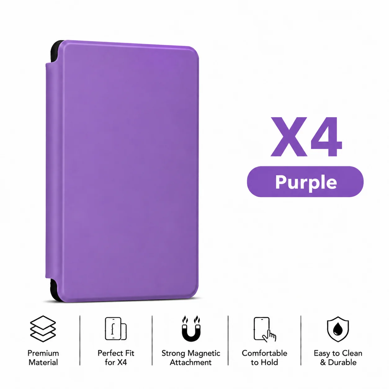 XTEINK Magnetic Slim Shockproof E-Reader Protective Cover - Strong Magnetic Design, Available in Multiple Colors