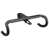 Carbon Fiber Road Integrated Cockpit IC OD2 Handlebar -10° Reduce Resistance Bent Drop Bar Racing Bike Hidden Cable Handlebars 2