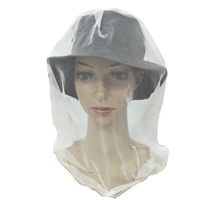Mosquito Head Net Fine Mesh Insect Netting, Head Net Hat Anti