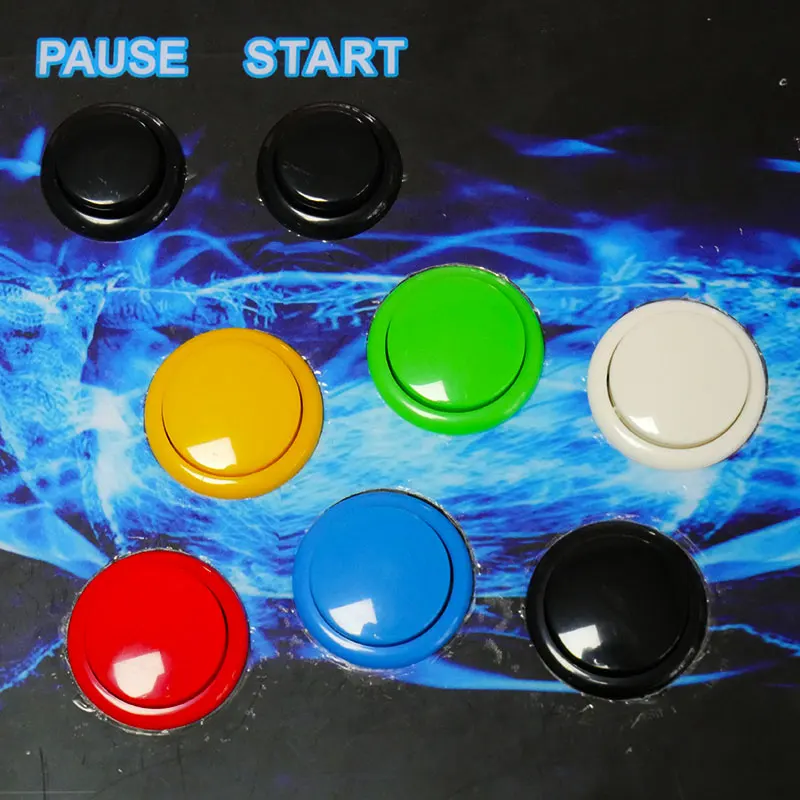 Arcade Push Button Copy Sanwa OBSF 30mm Arcade Cabinet Game Buttons Switch 12PCS for Jamma MAME Machine DIY Parts