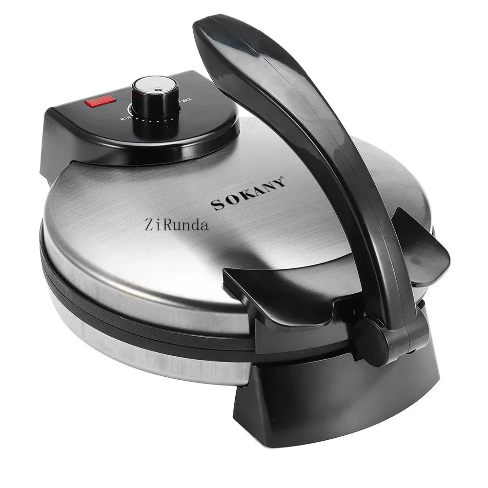 Non stick kitchen electric ice cream machine 1500W pancake pizza corn tortilla machine 12 inch egg cooker 220V 3