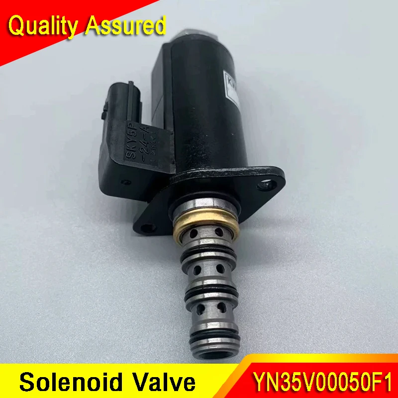 KWE5K-31/G24DB50 YN35V00050F1 Solenoid Valve For SK200-8 SK330-8 SK350-8 Excavator Parts