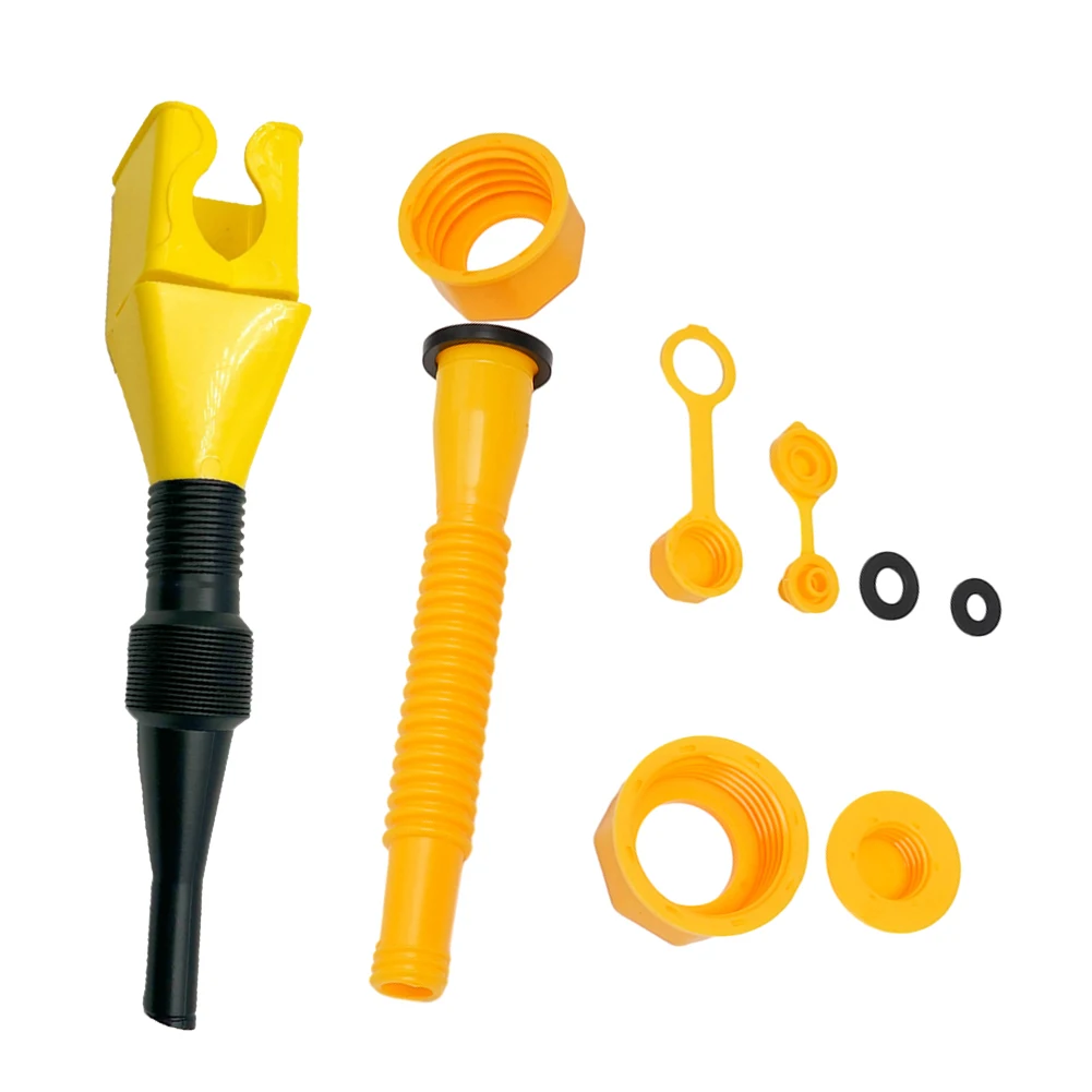 

Для пластиковых банок, старый комплект сопел для бензобака, комплект сопел для бензобака, комплект сопел для вентиляции с воронкой, новый стиль, практичный в использовании