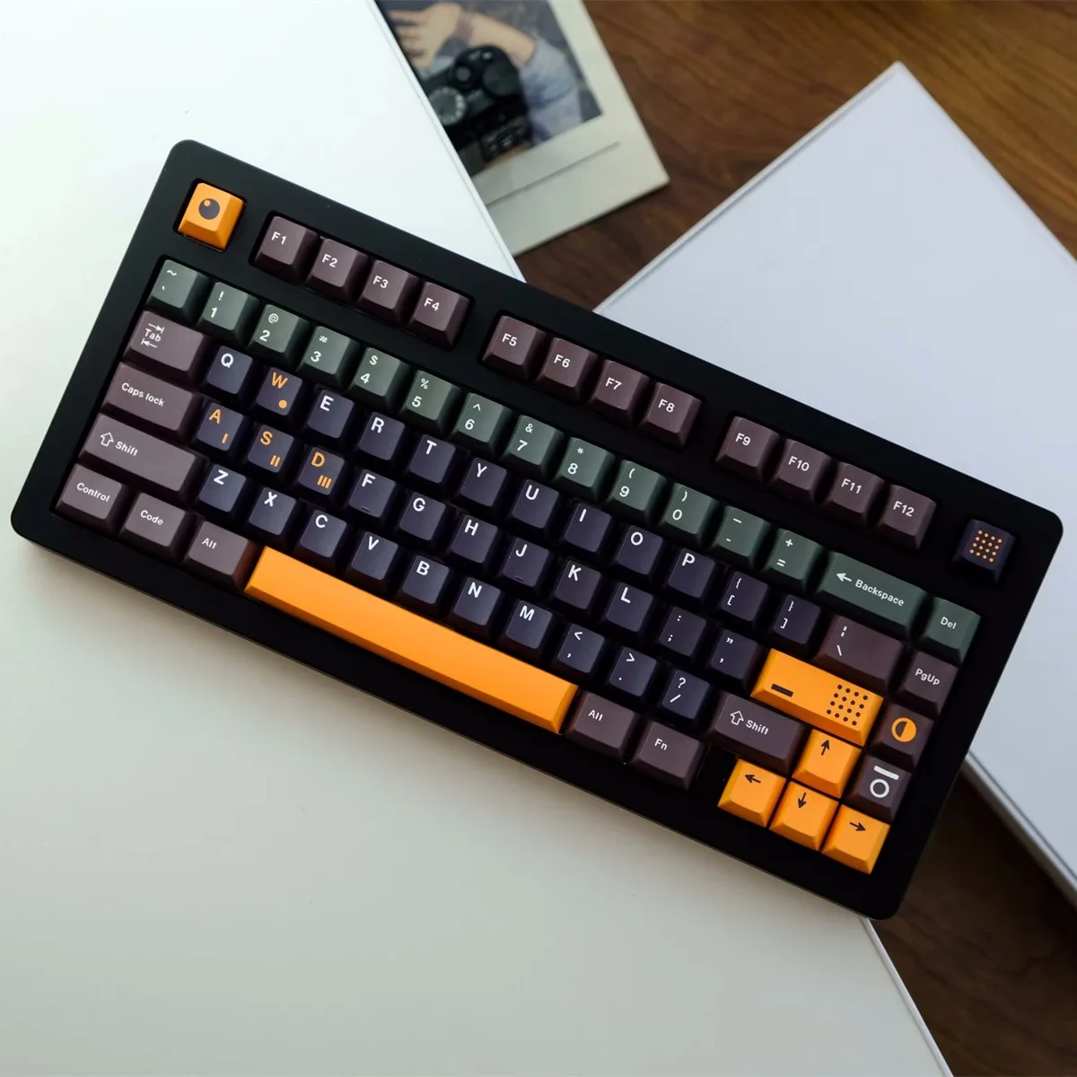 Gmk Resonance Keycaps Cereja Caps Perfil Chave Sublimação Dye Pbt Interruptor mx 61 64 68 75 87 104 911 Chaves