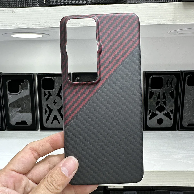 

Real Carbon Fiber Cover Case for HUAWEI P60 Case Luxury Aramid Fiber Ultra Thin Anti-fall Case for Huawei P60 PRO Case