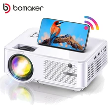 

BOMAKER C9 LED Projector Android 10.0 WIFI Full HD 1080P 300inch Big Screen Projector Home Theater Smart Video Beamer Projector