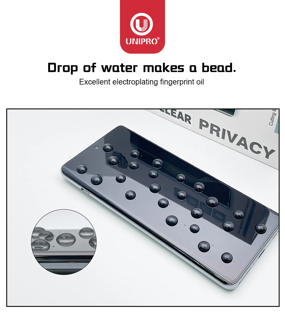 UNIPRO 25 50 Stück 120*180mm Anti-Spionage HD Privacy Hydrogel TPU Folie für Handybildschirmschutz CAT-390 MX-5T Schneidemaschine – Detail 7