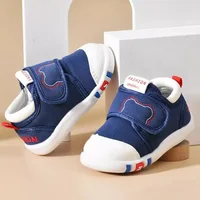 1-3Years Old Baby Shoes Toddler Boys Girls Soft Soled Cotton Flats Walking Shoes Children Infant Newborn Anti Slip Shoes 1