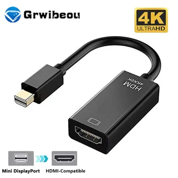 Adattatore Mini DP Thunderbolt a HDMI compatibile, convertitore connettore 4K 2K 1080P per MacBook, Surface, Laptop, TV, Monitor, Proiettore