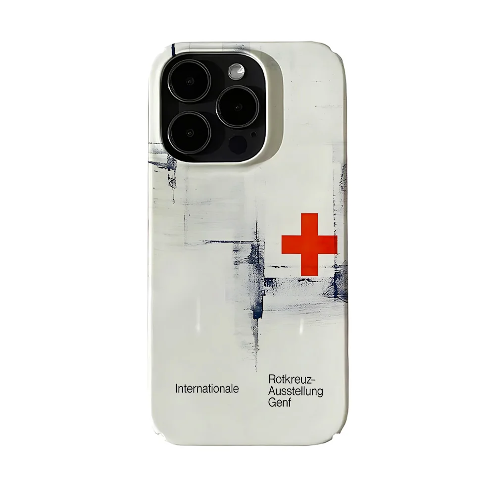 รูปสินค้า เคสกากบาทเรโทร ปกป้อง iPhone ทุกรุ่น