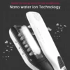 Professional Hair Straightener Heating Hot Hair Combs Dual Voltage Titanium Curling Iron Steam Flat Iron Hair Wide Plates Tools 5