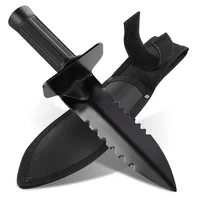 Steel Garden Shovel Portable Shovel Multifunction Stainless Steel Survival Spade Trowel Camping Outdoor Dig Soil Tool Dropship 1