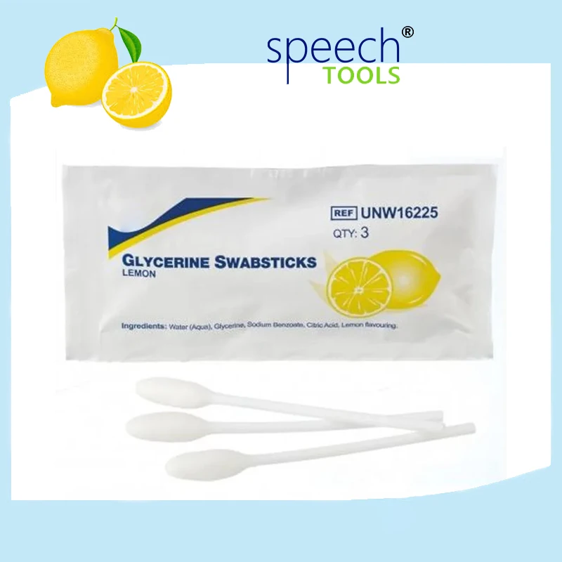 Lemon swabs Mouth cavity clean Mouth cavity Cotton swab tongue