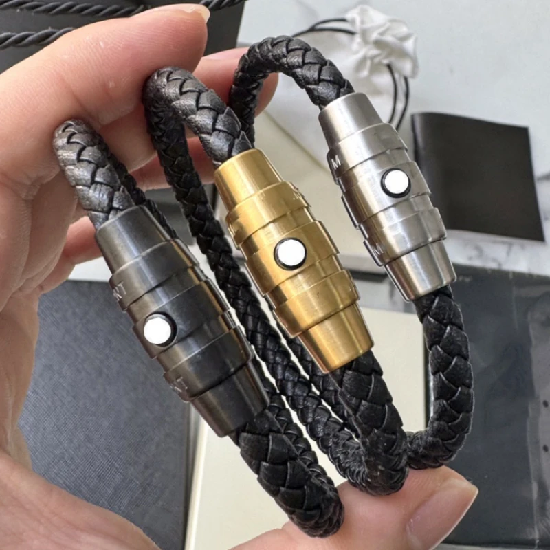 LJ2 MB Bracelet Magnetic Buckle Precision Steel Design High Quality Classic 3 colors