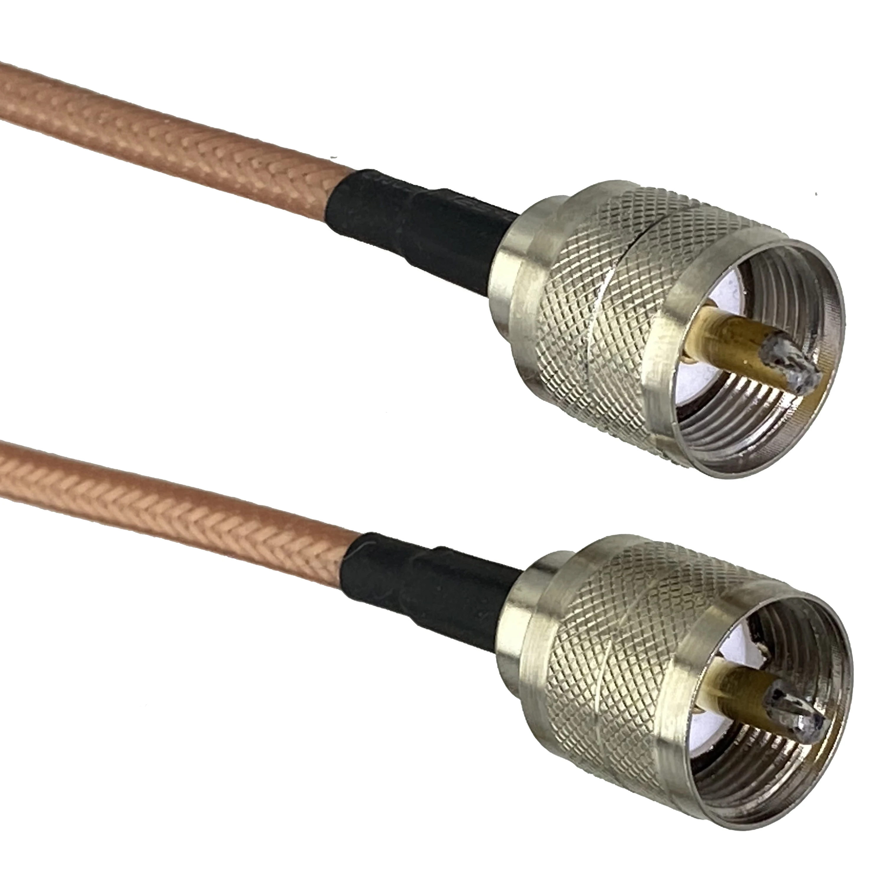 Morsetto Connettore Maschio Ad Angolo Retto A 90 Gradi N Per Cavo Coassiale LMR195 RG58 RG142 RG400 50-3 RF Coassiale - Foto 10