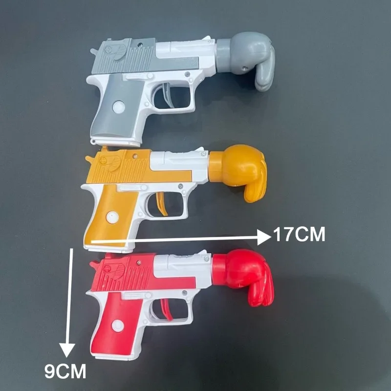 Scissors Stone Cloth Finger-Guessing Toy Guns Children Adult Parent-Child Interaction Party Game Pistol Toys Boys Girls Gifts 6