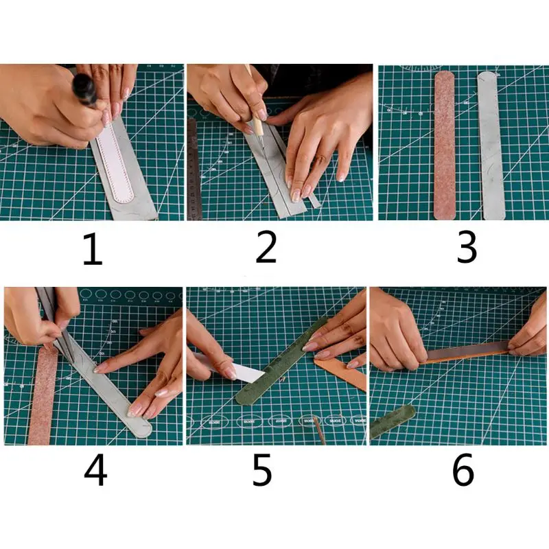 Q0KE 10 Pcs Stainless Steel Bracelet Blank Cuff Bangle Blank DIY Leather Cuff Bangles Jewelry Making for Birthday Presents 5