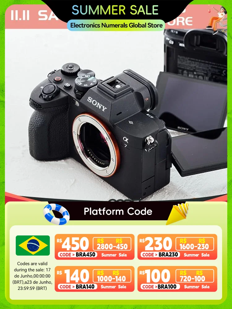 Sony Alpha A7 IV A7M4 Full-Frame Mirrorless Camera With 28-70mm Lens Compact Digital Camera Professional Photography Sony A7 IV