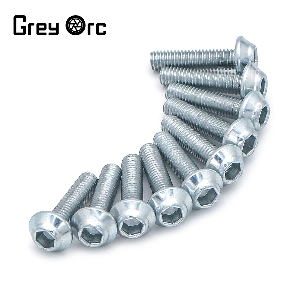 

12mm 16mm 20mm Allen Bolt Screw For Kawasaki Ninja ZX6R ZX9R ZX10R Motorcycle 10Pcs General Stainless Steel Screws Accessories