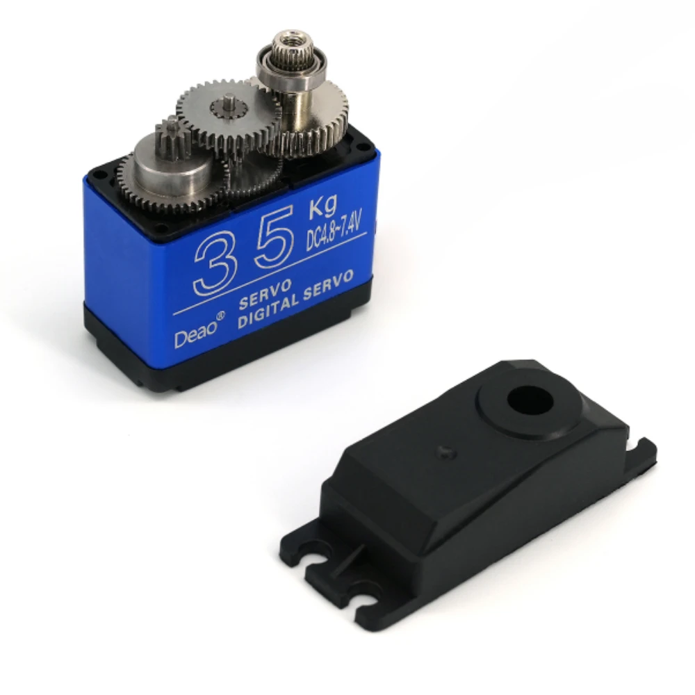 Servo RC étanche 30kg 35kg 180° 270° Engrenage métal 25T