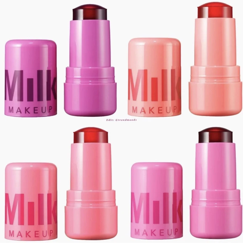 The Original Milk Makeup New Blush Stick Cooling Water Jelly Jelly Blush Stick Lip Balm 2 in 1 Multi-color Cosmetics 6