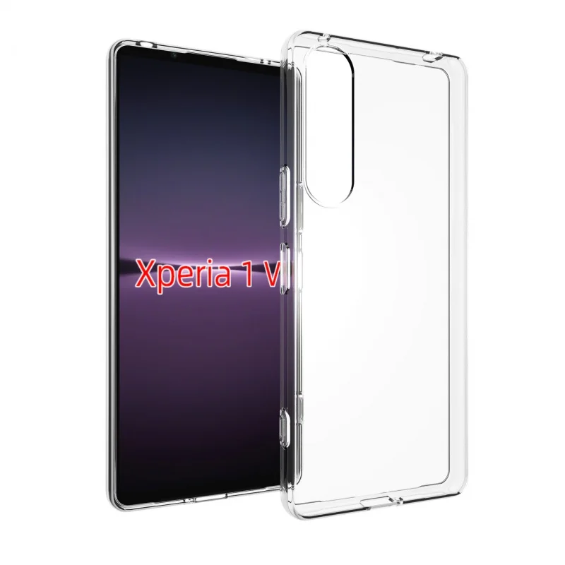 Custodia Per Telefono Sony Xperia 1 V Custodia In Tpu Ad Alta Trasparenza Tpu Applicabile In Materiale Tpu Modello Impermeabile Lucido