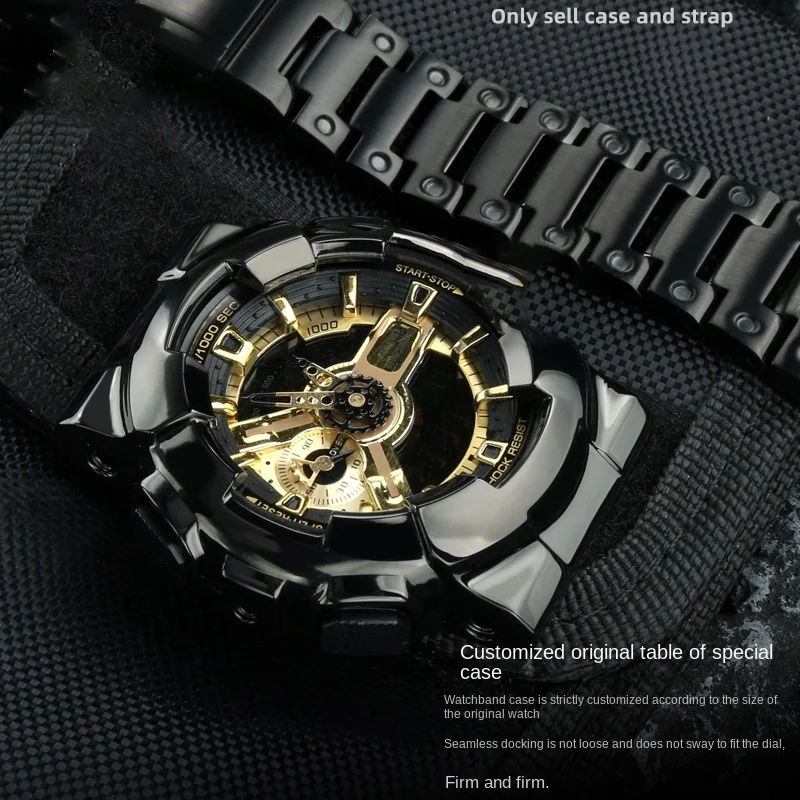 GA100/GA110/GA120 Mod Kit Stainless steel watch case watch band