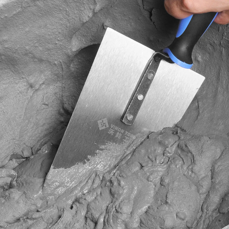 Putty knife scraper drywall spatula wall scraper paint scraper Vinon Putty Knife 1pcs Scraper Blade Scraper Shovel stainless steel plastic handle wall plastering knife hand tool