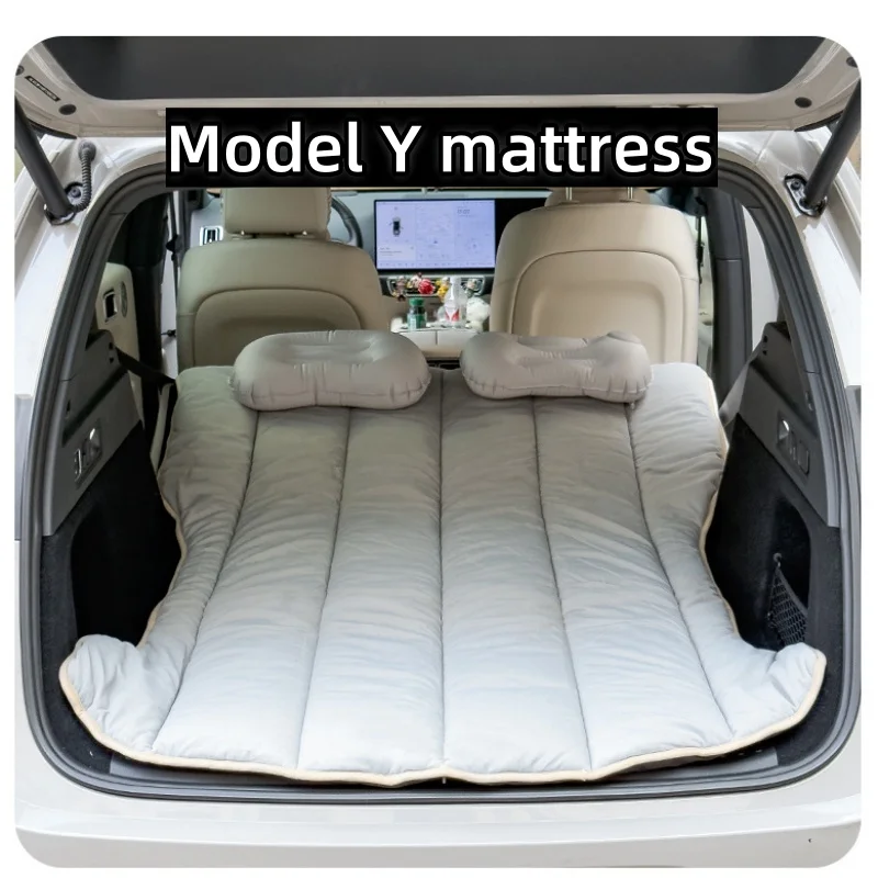 Suitable For Model 3 Model Y Car Mattress Outdoor Camping Sleeping Pad Dutch Suede Car Travel Bed