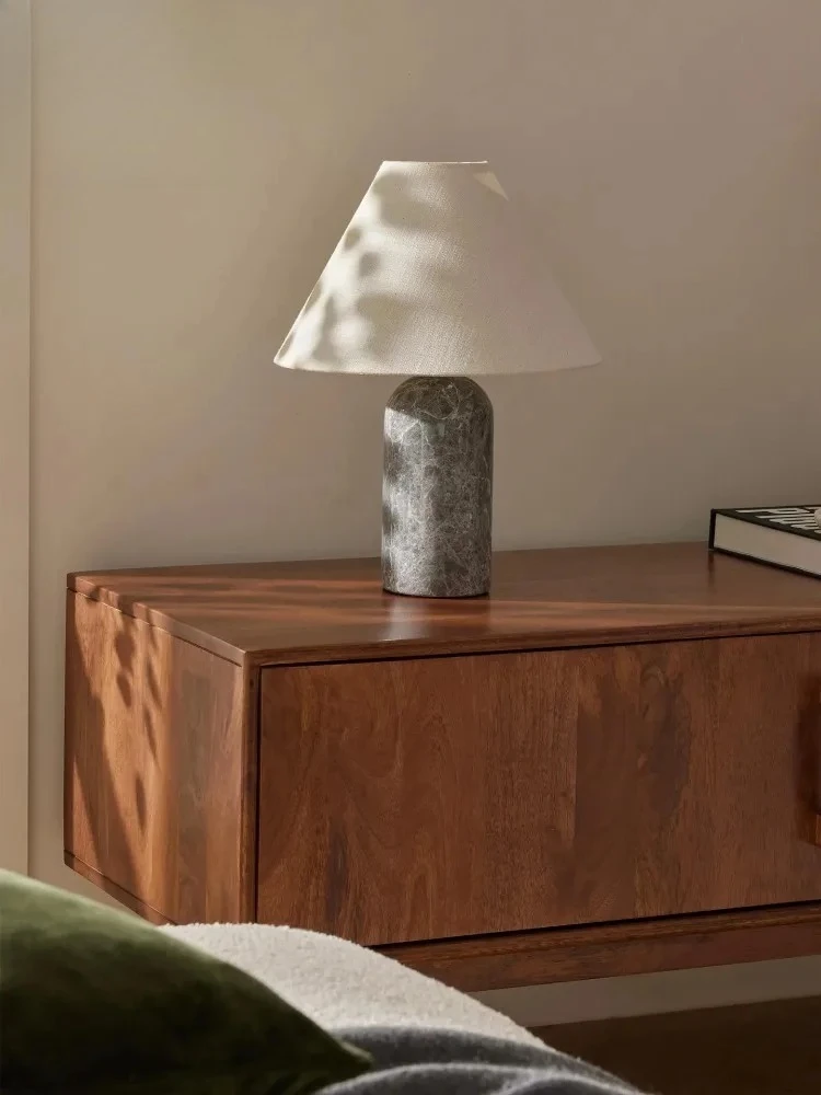 덴마크 디자인 고급 대리석 예술 장식 테이블 램프 LED E14 현대식 책상 조명 홈 데코 침실 거실/모델룸 서재 카페