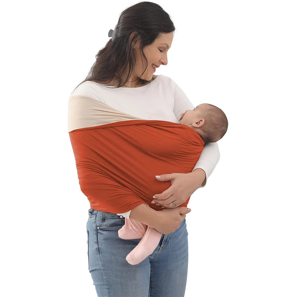BabyWrapCarrierElasticityBreathableBabyCarrierLightweightHandFreeBabyCarrierWrap