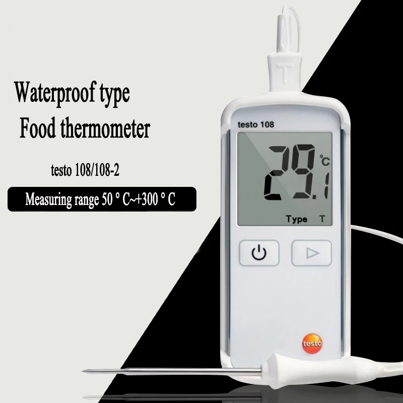 Thermomètre alimentaire 108, TESTO® - Materiel pour Laboratoire