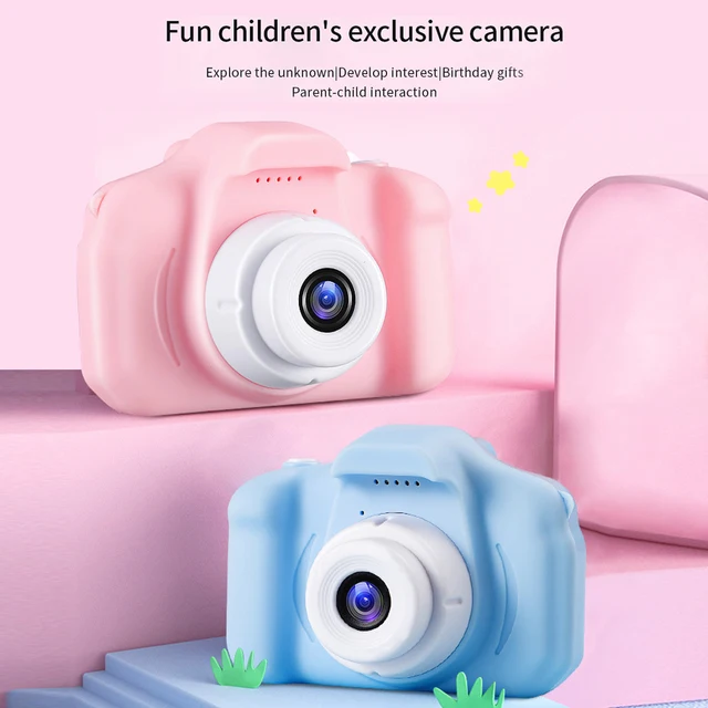 X2 Children's Toy Camera Kids Photo Camera 1080P Video Recorder Camcorder Digital Camera Educational Toys For Birthday Gift 1