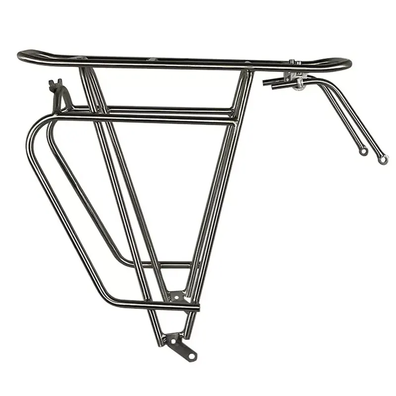 Bicycle Cargo Luggage Carrier Rack Rear Shelf Shelves titanium Rear Child Seat for Bicycle