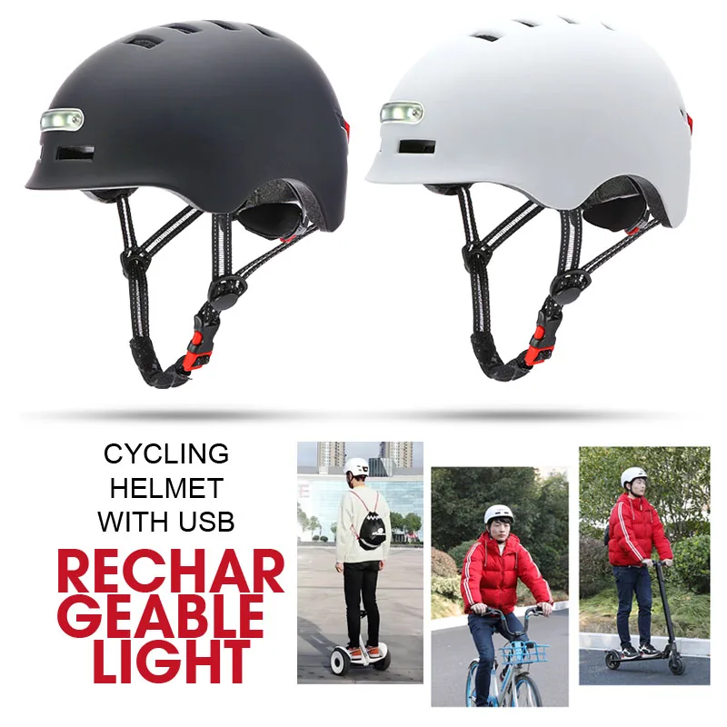 

Велосипедный шлем MTB, шлем для горного велосипеда, скутера с USB-зарядкой, шлем для езды на мотоцикле, защитное оборудование для езды