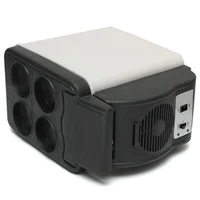 Mini réfrigérateur de voiture portable, réfrigérateur 2 en 1, glacière, chauffage, refroidisseur, plus chaud, 12V, 45W, 6L 6