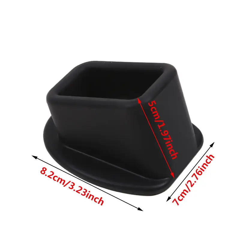 Car Belt Buckle Holder Made Of Eco-Friendly Silicone Children Can Safe Touch Seat belt slot fastener 1/2PCS