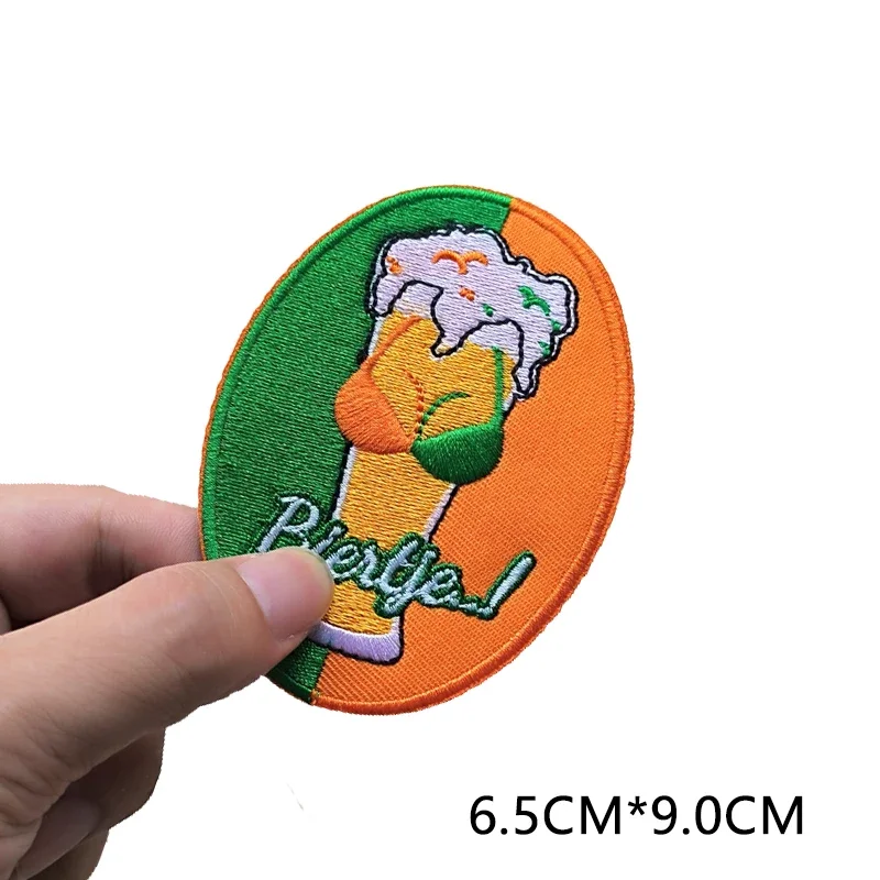 Carnival Kruikenstad Emblem Iron-On Embroidered Patch Badge