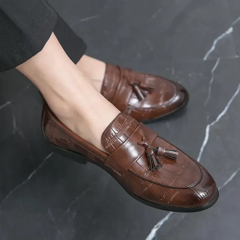 

Elegant Men's Men's Business Formal Wear Casual Leather Business Wedding Shoes Comfortable Party Luxury Shoes
