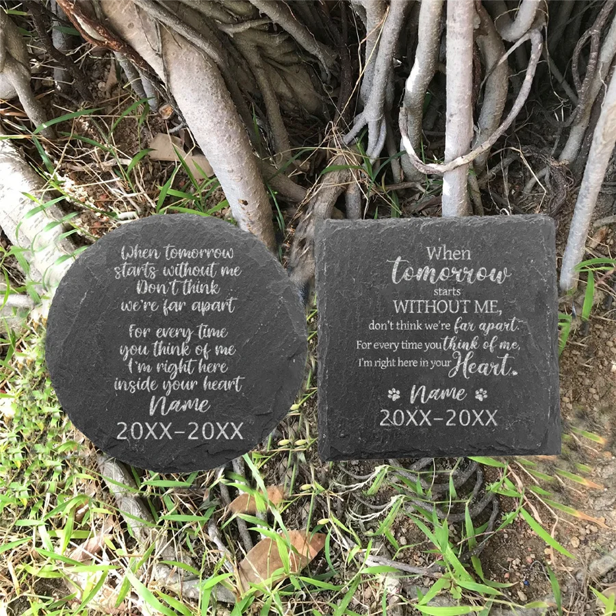 Large Personalized Plaque Memorial Stone 1 Large Personalized Plaque Memorial Stone 1