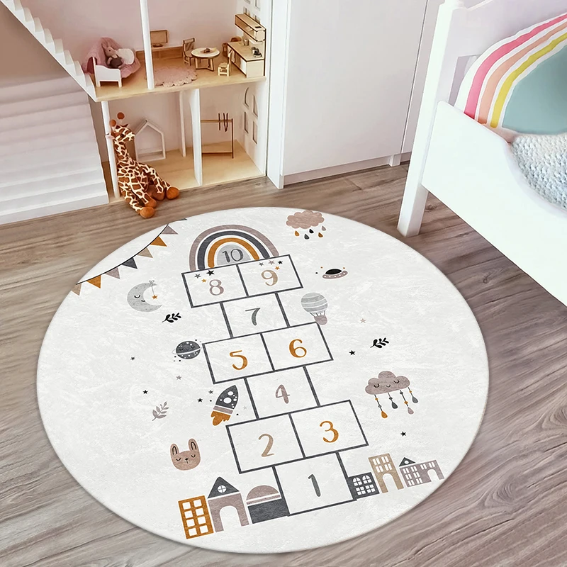 Tapis enfant marelle