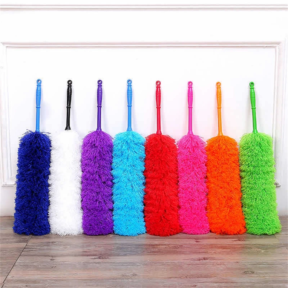 

Soft Microfiber Dusting Duster Bendable Chenille Duster Portable Hangable Cleaner Brush Anti-Static Flexibl Duster Cleaning Tool