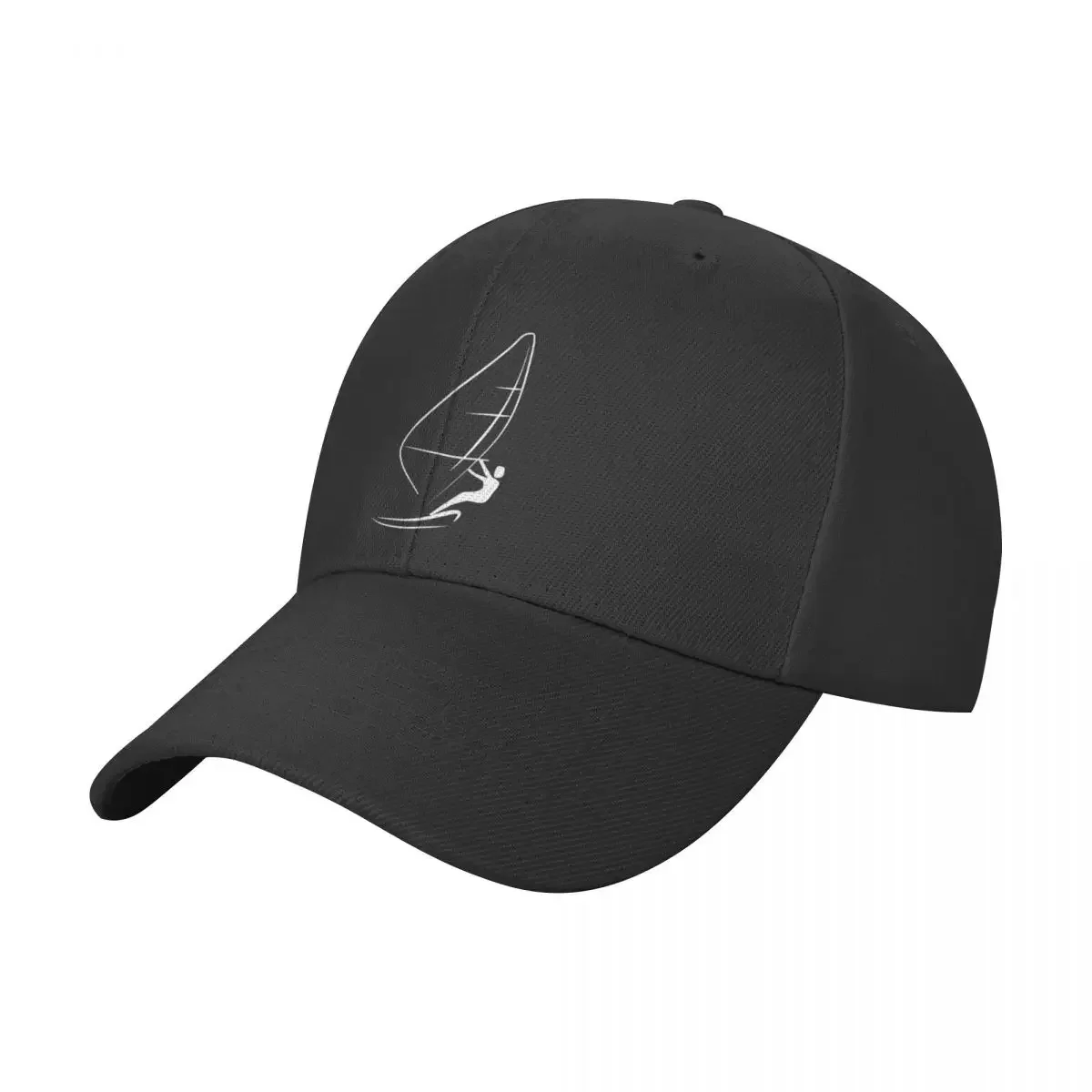 

Minimalist Windsurfing Design Baseball Cap derby hat Beach Golf Wear Golf Wear Men Women's