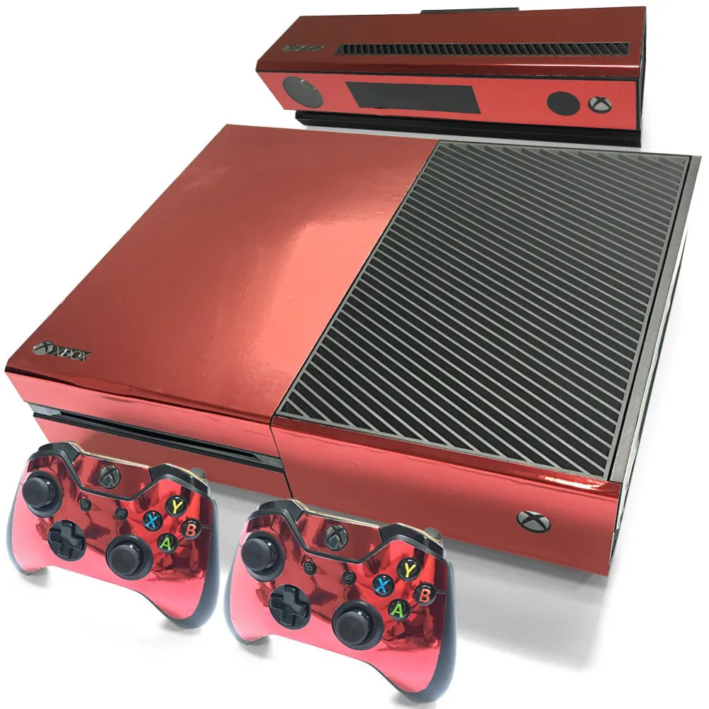 Fox Red Design Per Xbox One Skin Sticker Cover Per Console Xbox One E 2 Controller