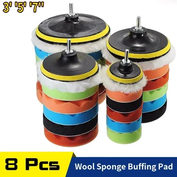 8 Pcs Buffing Pad Set 1