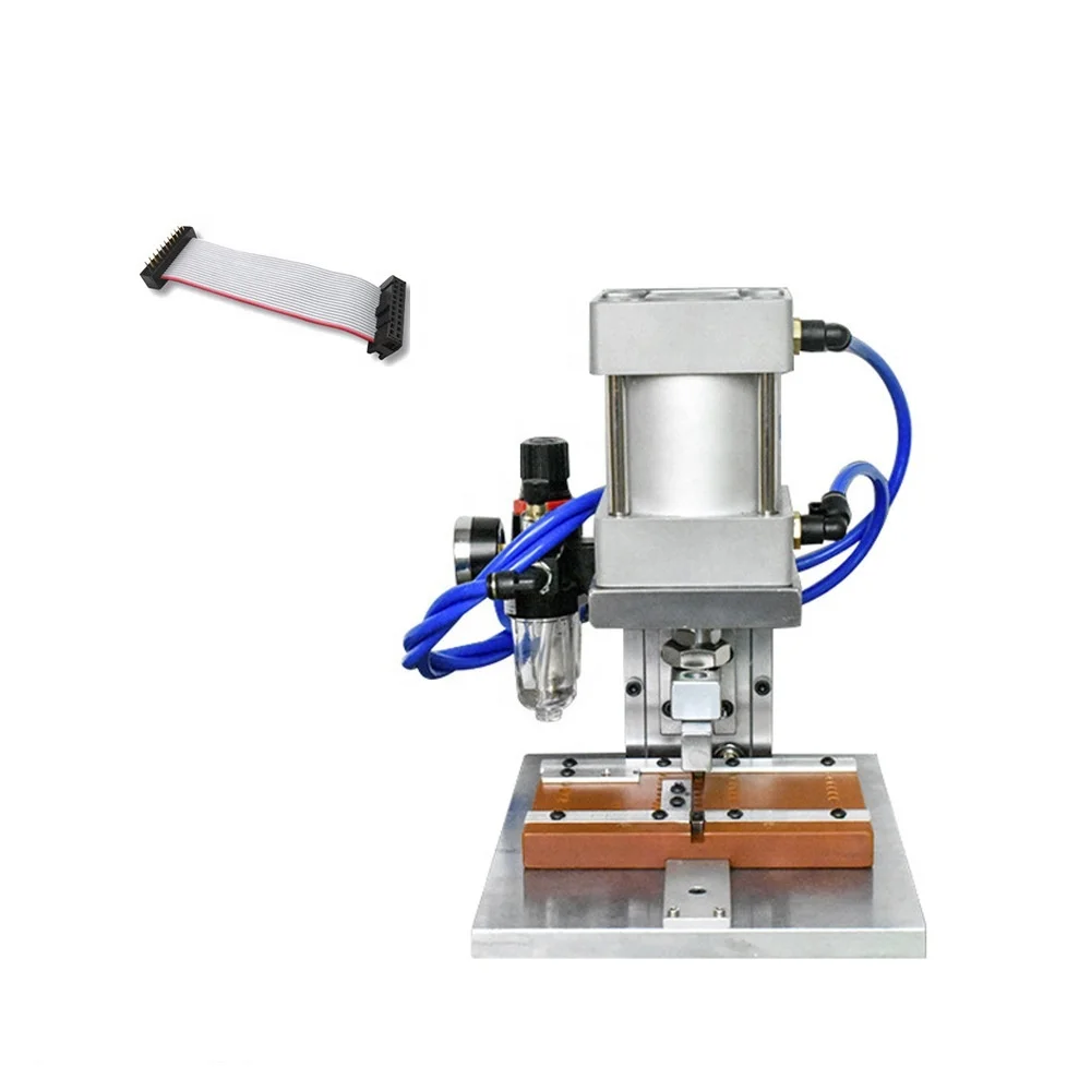 

Настраиваемый плоский кабельный разъем IDC, ОБЖИМНАЯ машина, ленточный кабель, пневматическая ОБЖИМНАЯ машина 2p до 64P